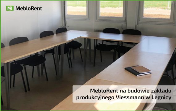 MebloRent na budowie zakładu produkcyjnego Viessmann w Legnicy