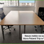 Nasze meble na wyposażeniu biura Poland Trip w Warszawie