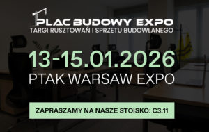 Read more about the article MebloRent na targach Plac Budowy Expo 2026 – nowy standard wyposażenia zaplecza budowy